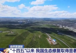 自然资源部：推动完善国土空间生态修复专项规划